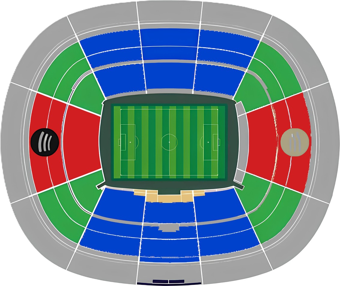 Spotify Camp Nou bilet kategorisi tribün haritası